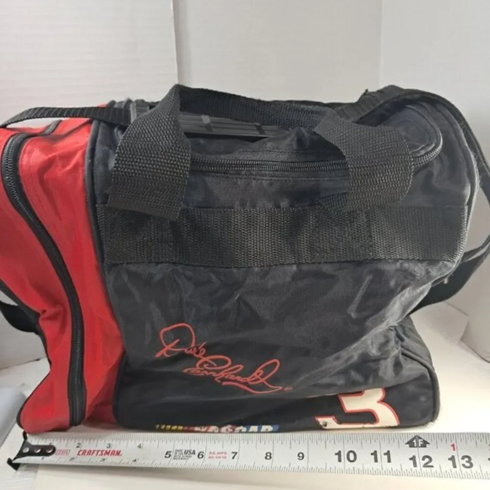 Nascar Men's Black and Red Bag